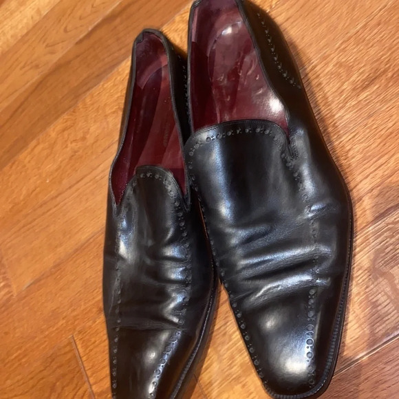 Dolce & Gabbana men’s black  leather dress shoes Sz 10.5 - Picture 13 of 15
